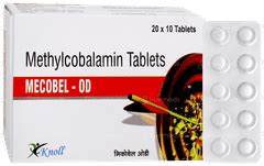 Mecobal Od Tablet 10 - Uses, Side Effects, Dosage, Price | Truemeds
