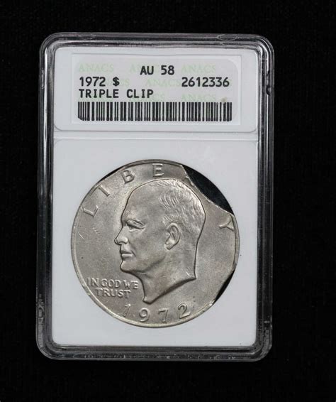 1972 Eisenhower Dollar Error List & Value
