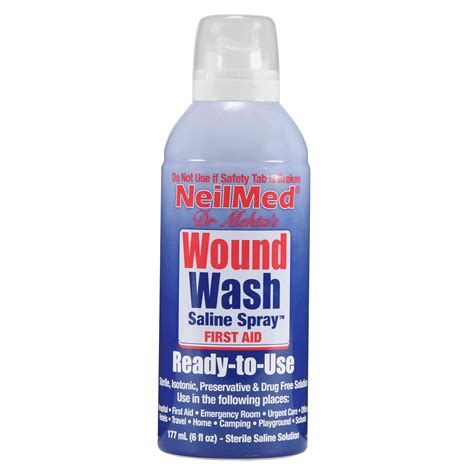 Saline Solution Wound Wash