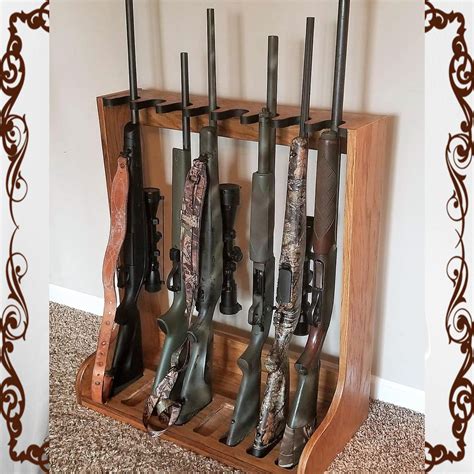Wooden Gun Rack Template