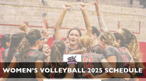 Women's Volleyball Releases Full 2025 Schedule, features 15 matches at ...