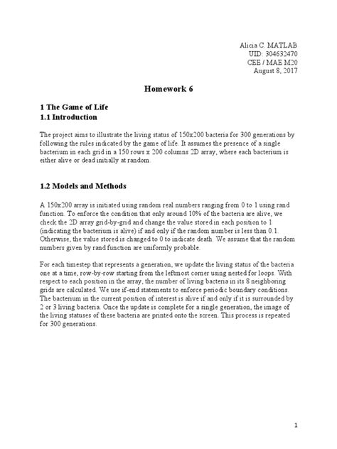 Image result for MATLAB Report Examples