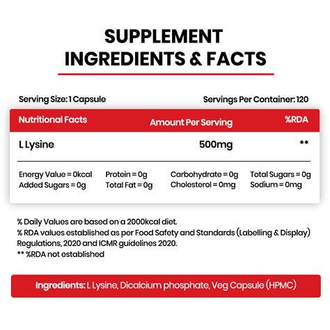 Vlado’s Himalayan Organics L-Lysine 500mg Essential Amino Acid | 120 V
