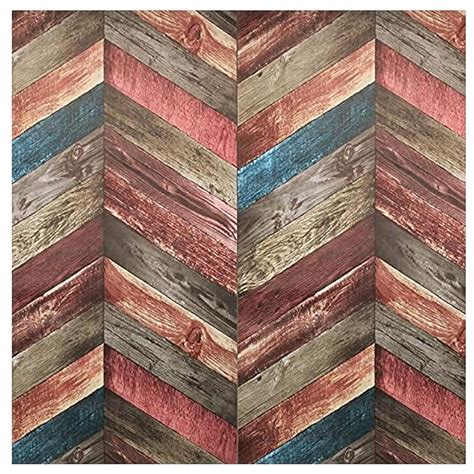 JAAMSO ROYALS Multicolour Cross Stripes Peel and Stick Wallpaper (200 ...