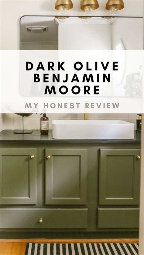My Review of Dark Olive by Benjamin Moore