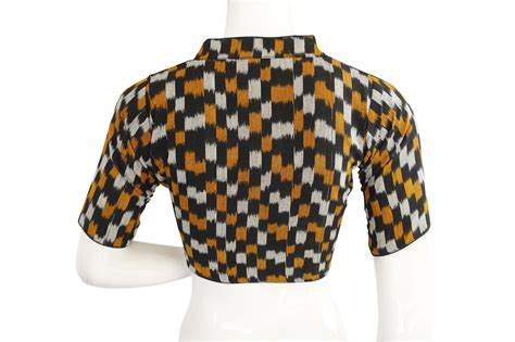 IKKAT Cotton Saree Readymade Blouse Collection Online – D3blouses