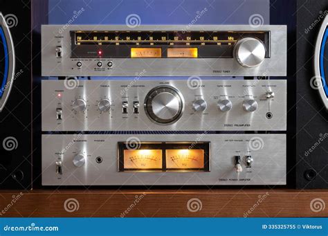 Vintage Audio Stereo Gear Separate Components System Setup, Tuner, Pre-Amplifier, Power ...