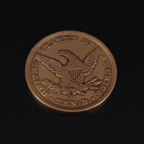 1847-O United States Ten Dollar Gold Coin | EBTH