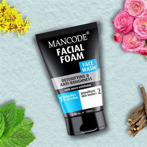 Buy Facial Foam Facewash | Mancode
