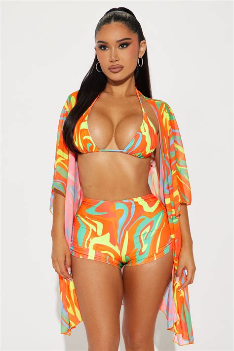 Women's 3 Piece Bikini Set - 3 Piece Bathing Suits | Fashion Nova