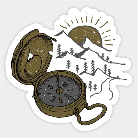 Compass Sticker | Outdoor Design