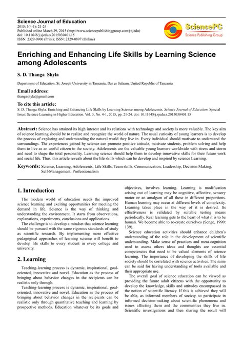 Life Skills Science 的图像结果