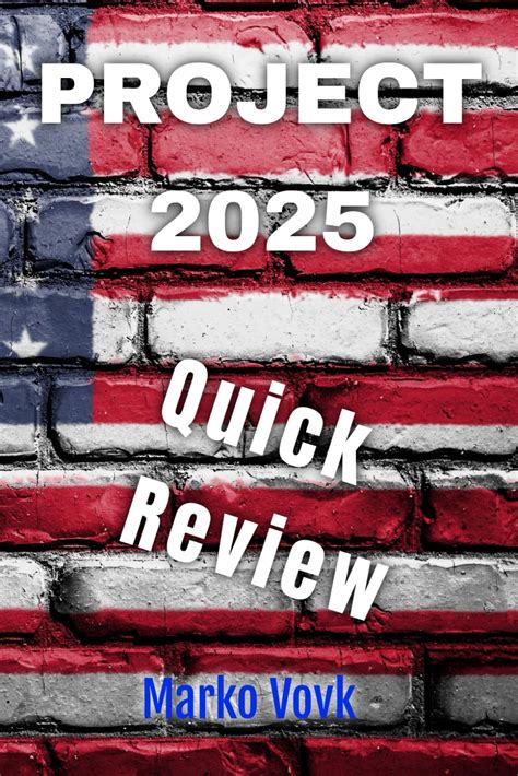 Buy Project 2025 Quick Review: Project 2025 Explained Online at ...