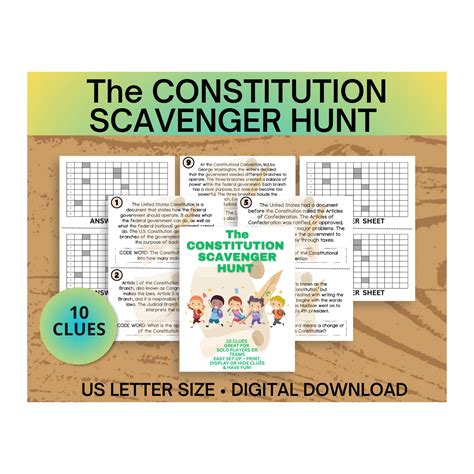 Constitution Scavenger Hunt