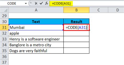 Image result for How to Use Code Function in Excel