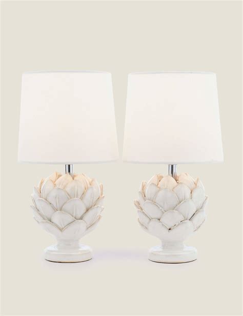 Set of 2 Artichoke Table Lamps by Laura Ashley at M&S
