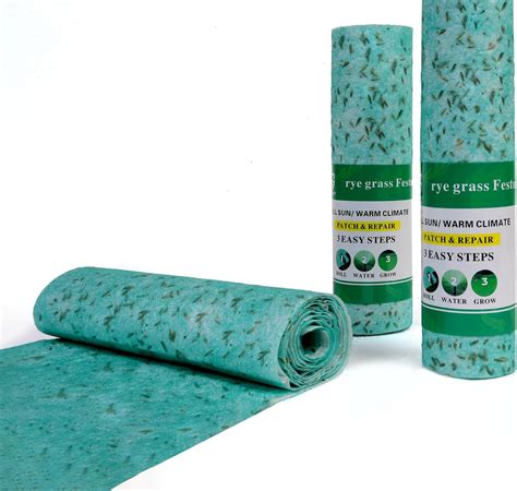 Biodegradable Grass Seed Mat Seed Starting Mat 300cm × 20cm Seed Mat ...