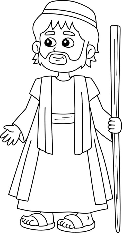 Josephs Coat Outline