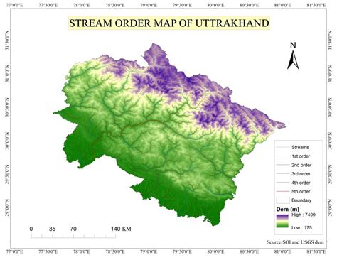 Image result for Stream Order Map