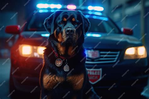 Rottweiler Police Dog