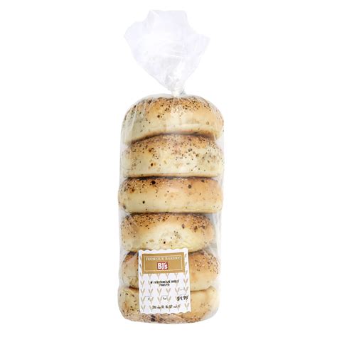 Wellsley Farms Everything Bagels, 6 ct. | BJ's Wholesale Club