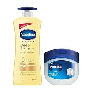 Buy Vaseline Intensive Care Deep Restore Body Lotion, 400 ml with ...