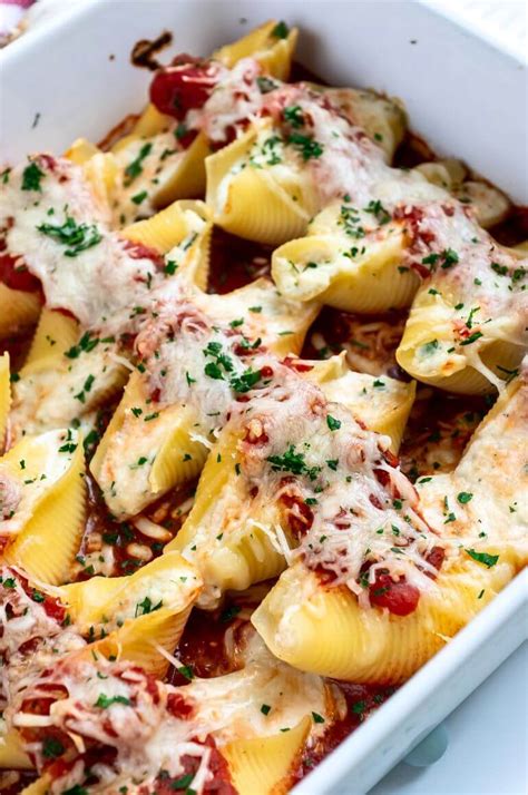 Image result for Classic Stuffed Shells