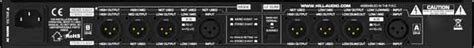NX Audio AX-340 – Professional Active Crossover with Limiter and Delay