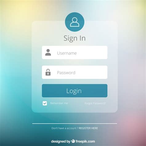 Login screen vector template. Sign in smartphone page. Mobile app ...