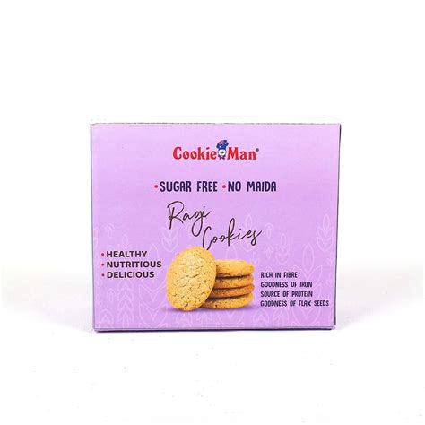 Sugar Free Ragi Cookies - 250g – CookieMan
