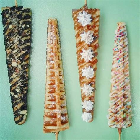 Waffles on a Stick | POPSUGAR Food | Waffle pops, Trendy food, Waffle ...