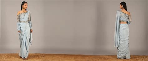 Pastel Color Sarees: The Artistry of Nidhika Shekhar