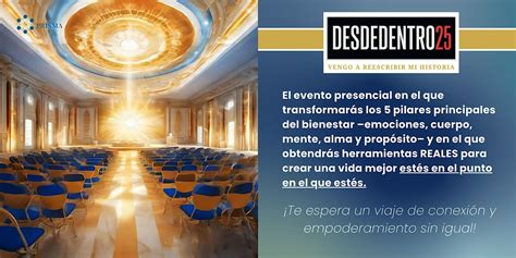 DesdeDentro 2025: Vengo A Reescribir Mi Historia, Le Méridien Barcelona ...
