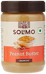Amazon Brand - Solimo Peanut Butter , Crunchy , 500 g : Amazon.in ...
