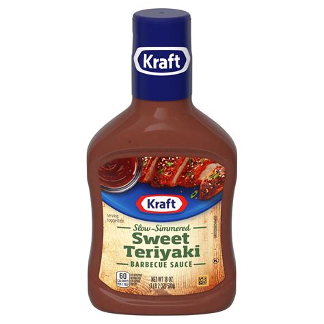 Sweet Teriyaki Slow-Simmered Barbecue Sauce | Kraft Sauces | Products ...