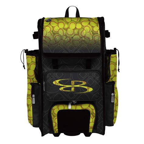 Buy Boombah Rolling Superpack 2.0 Baseball/Softball Gear Bag - 23-1/2 ...