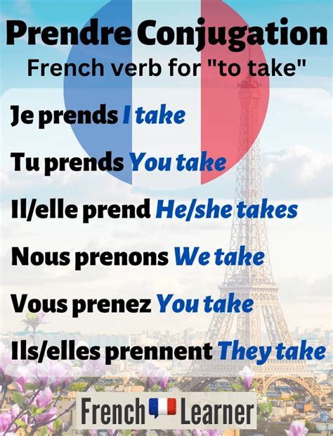 Prendre Conjugation: How To Conjugate "To Take" In French