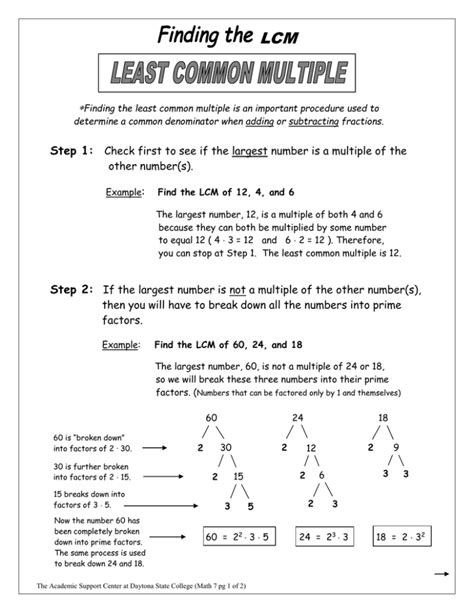 Image result for Subtracting Using LCM