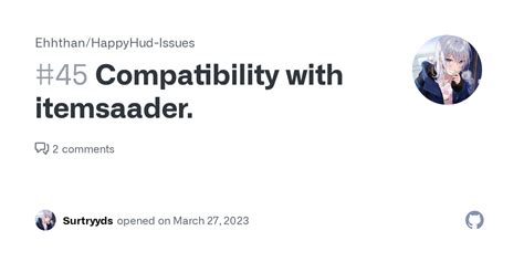Compatibility with itemsaader. · Issue #45 · Ehhthan/HappyHud-Issues ...
