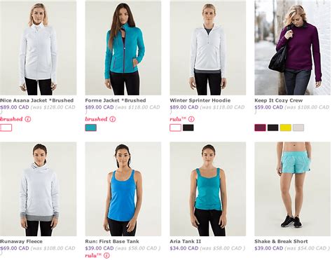 Lululemon Canada: Men and Women Clearance Sales + Free Standard ...