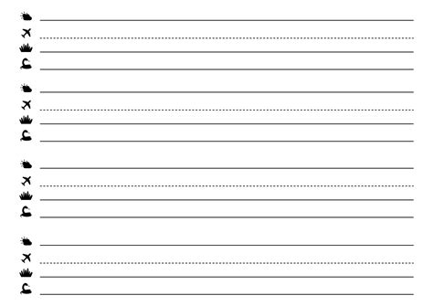 Fundations Lined Paper - 10 Free PDF Printables | Printablee