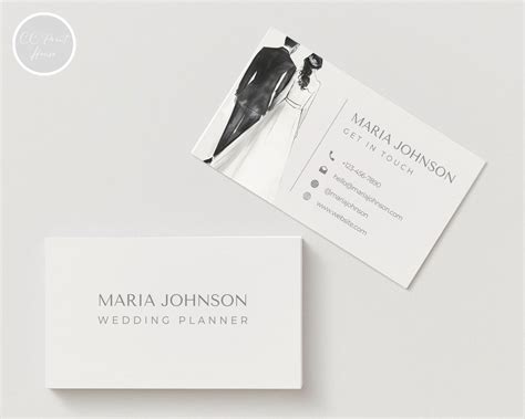 Wedding Planner Business Cards 的图像结果