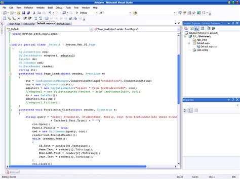 Image result for Retrieve Data From Database in .Net MVC