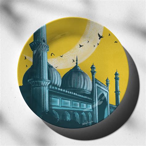 Jama Masjid Delhi: Buy Premium Quality Decorative Art Plates Online ...