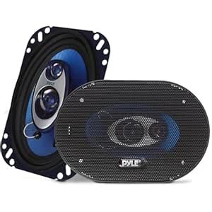 Pyle PL463BL 4-Inch x 6-Inch 240-Watt 3-Way Speakers : Amazon.in ...