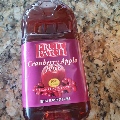 Cranberry Apple Juice from Fruit Patch - Vegan Product Reviews ...