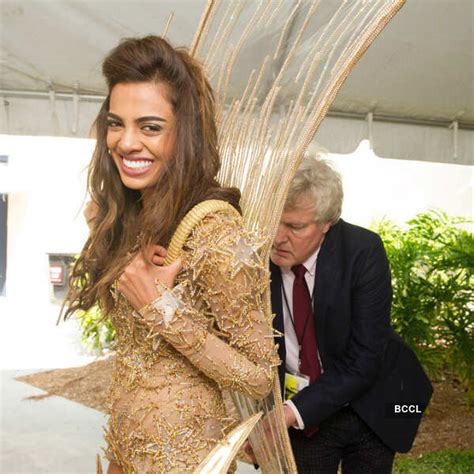 Miss Universe contestants rehearse for the national costume contest