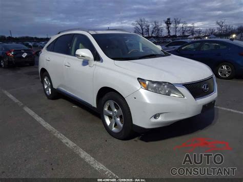 2011 LEXUS RX 350 Gasoline - 2T2BK1BA9BC085102