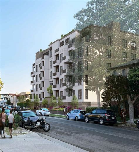 On Track | Modern Residential Tower at 834 South Holt Avenue in Pico ...