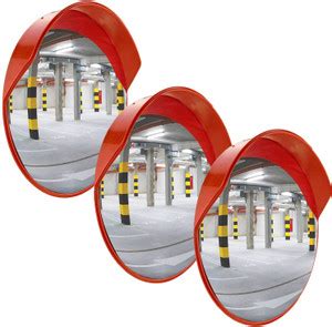 Ladwa 3 Pcs Unbreakable 32 Inch/800mm Wide Angle Convex Mirror with ...